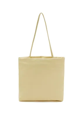 -----------THE ROW ---- ------------LIGHT YELLOW ----Pim Leather Tote Bag --