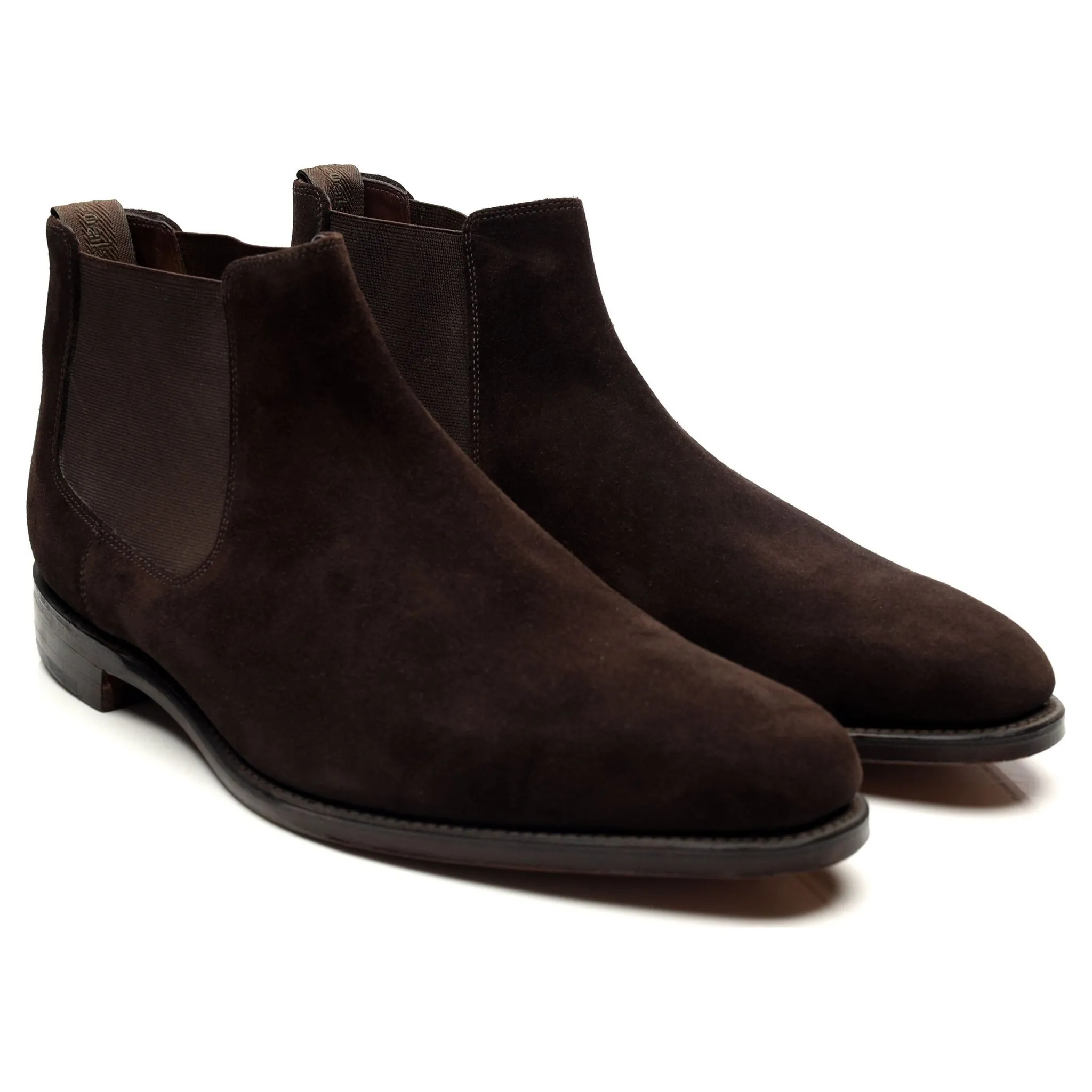 1880 ' Nene' Dark Brown Suede Boots UK 11 F