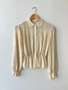 1930s Silk Blouse: Niara