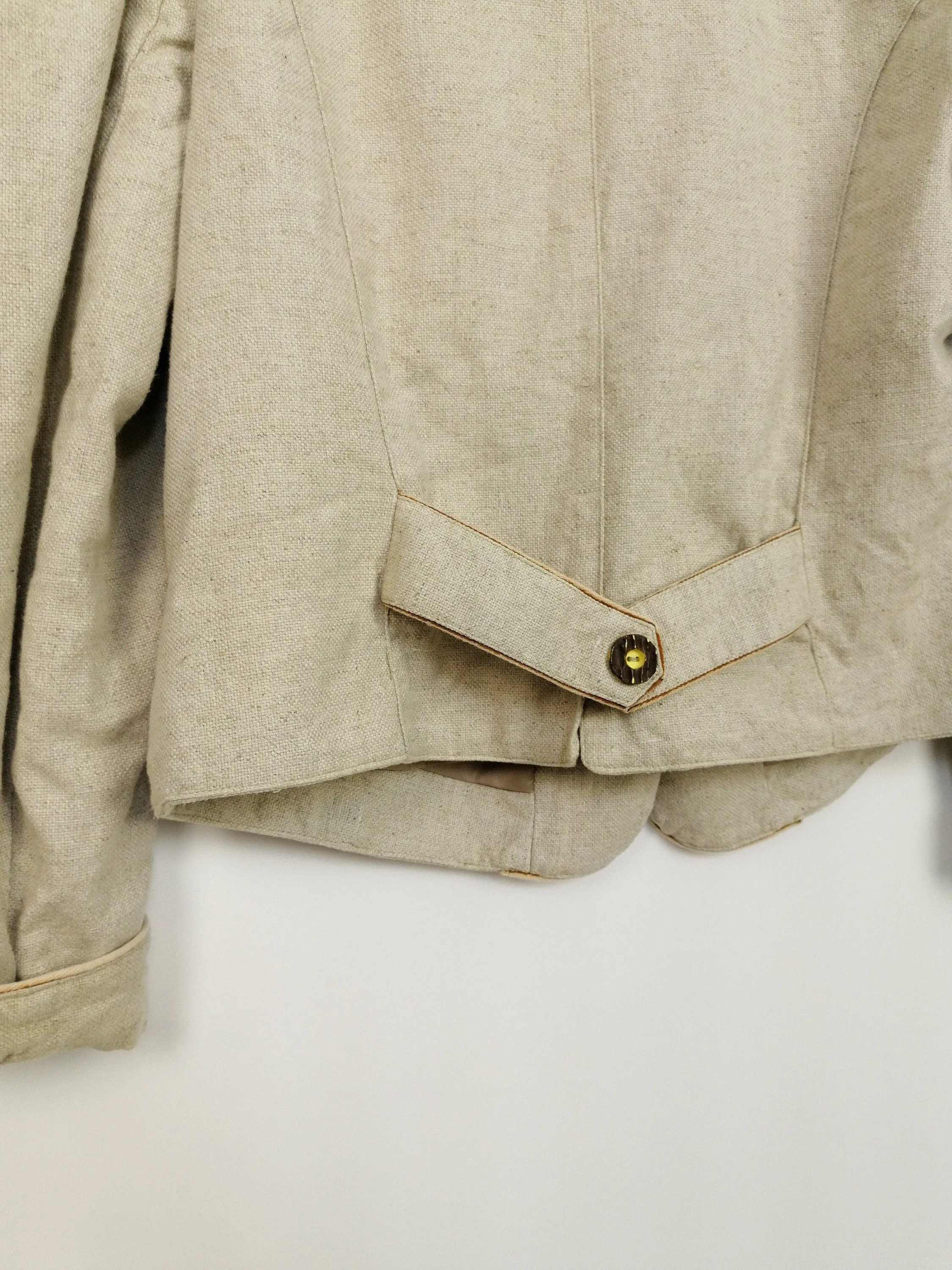 90s puff shoulder Austrian blazer size M-L for sale.