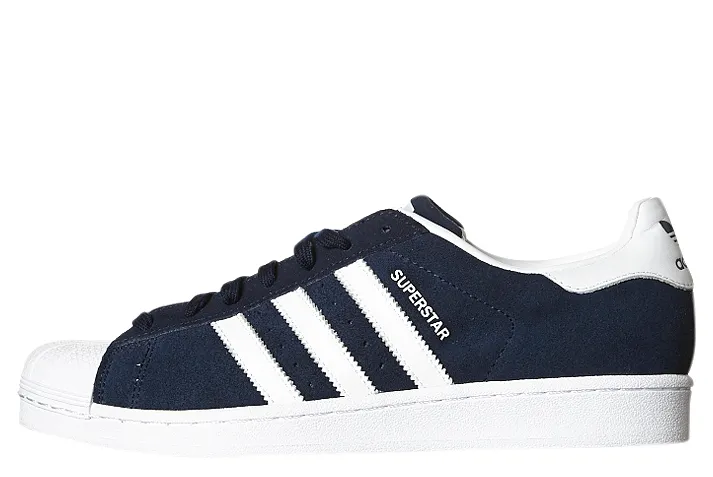 Adidas Originals Superstar Navy/White Suede S75142