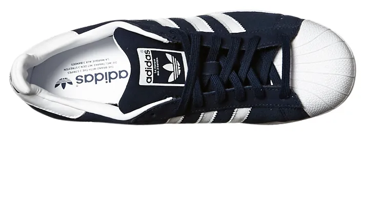 Adidas Originals Superstar Navy/White Suede S75142