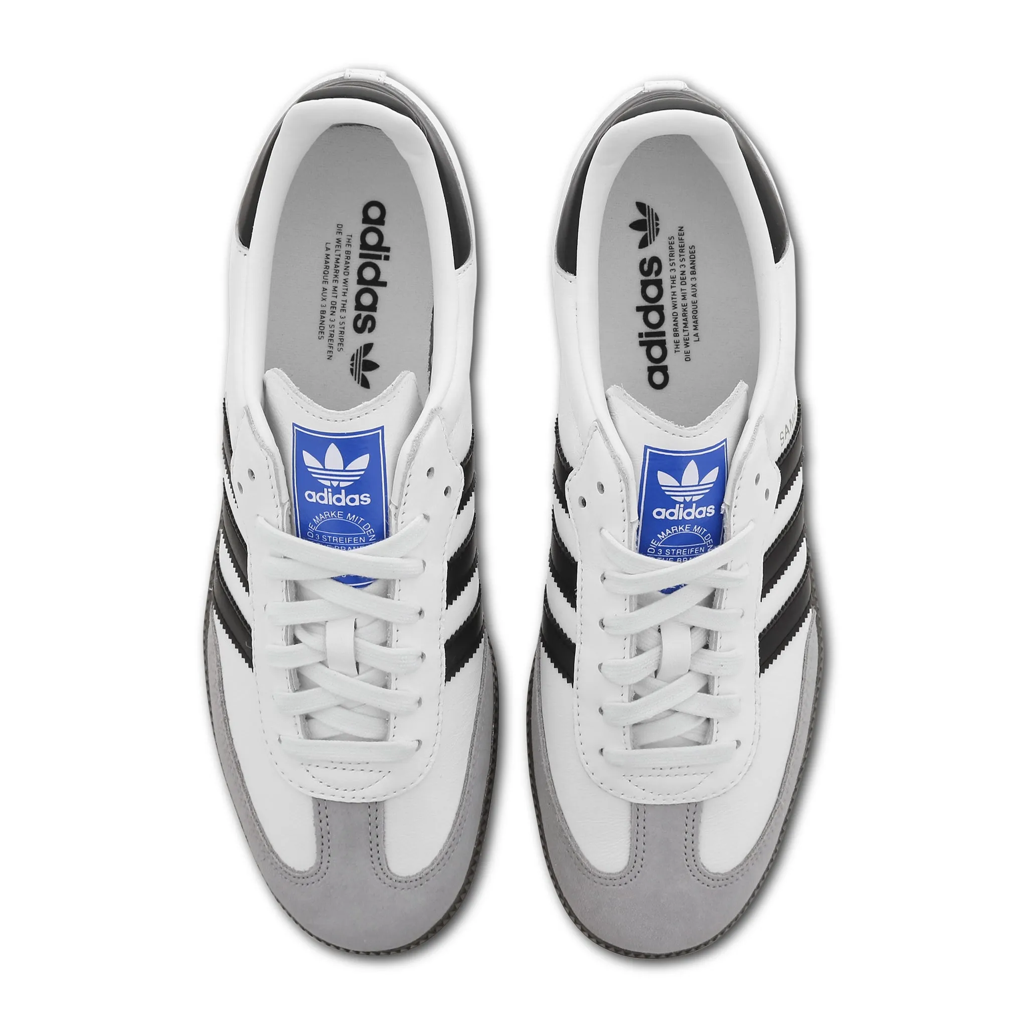 Adidas Samba OG: Cloud White, Core Black