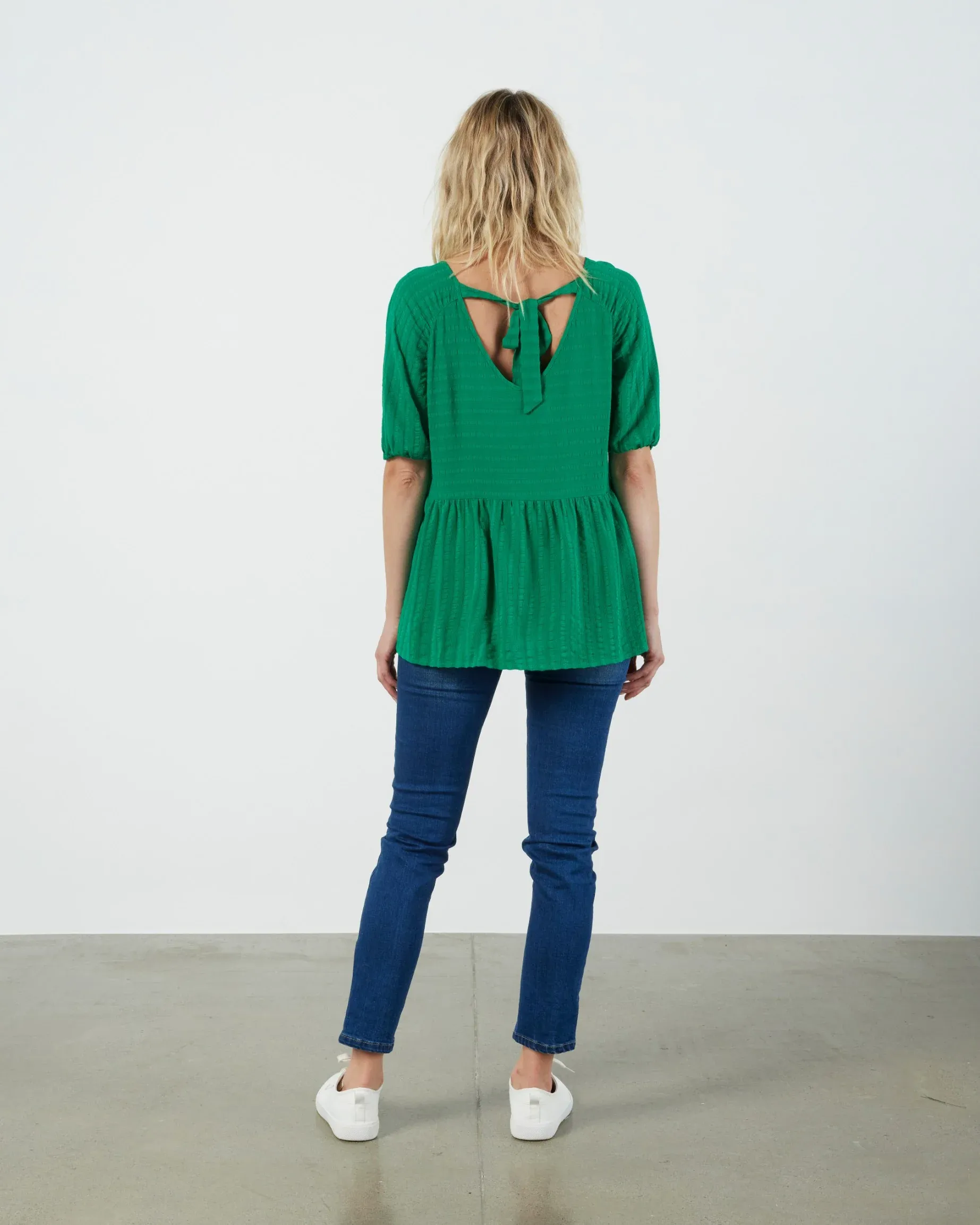 Alia Avery Top, Kelly Green.