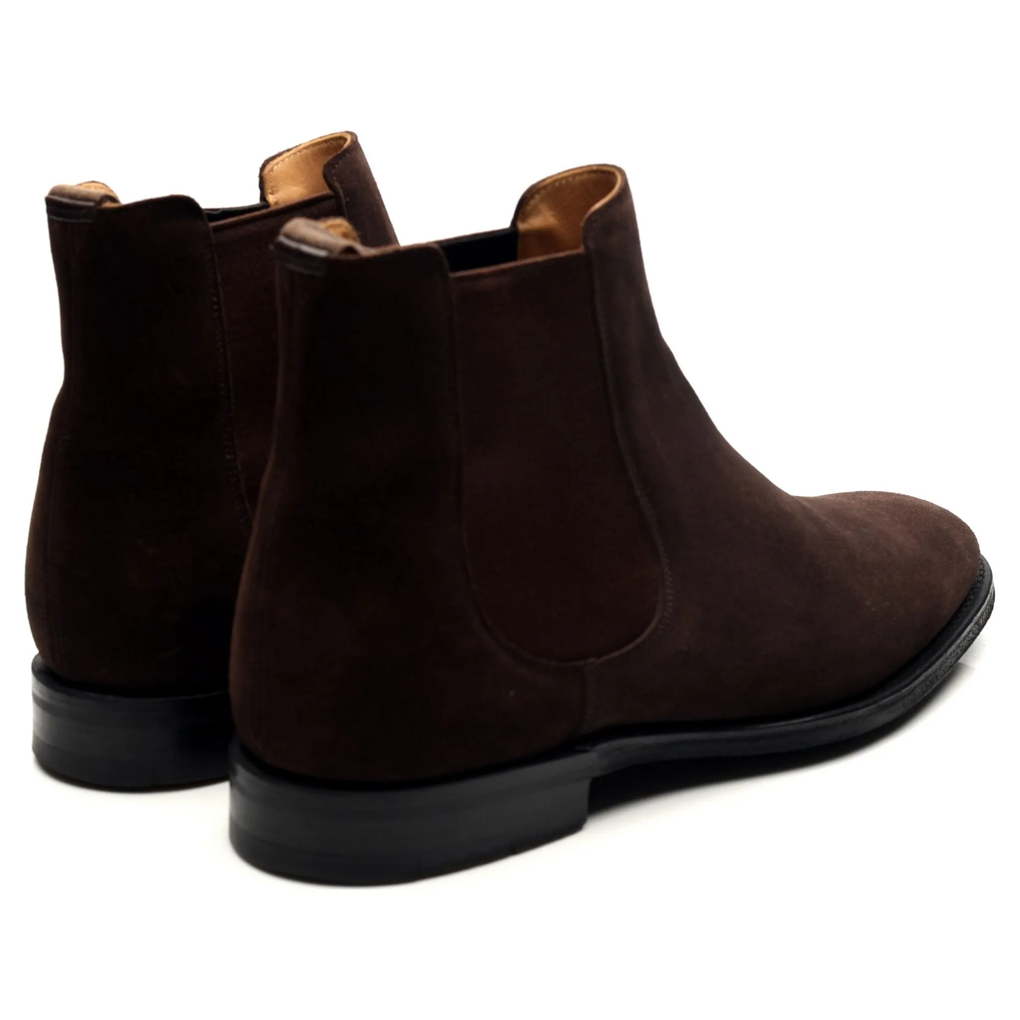 'Amberley' Dark Brown Suede Boots UK 6 F