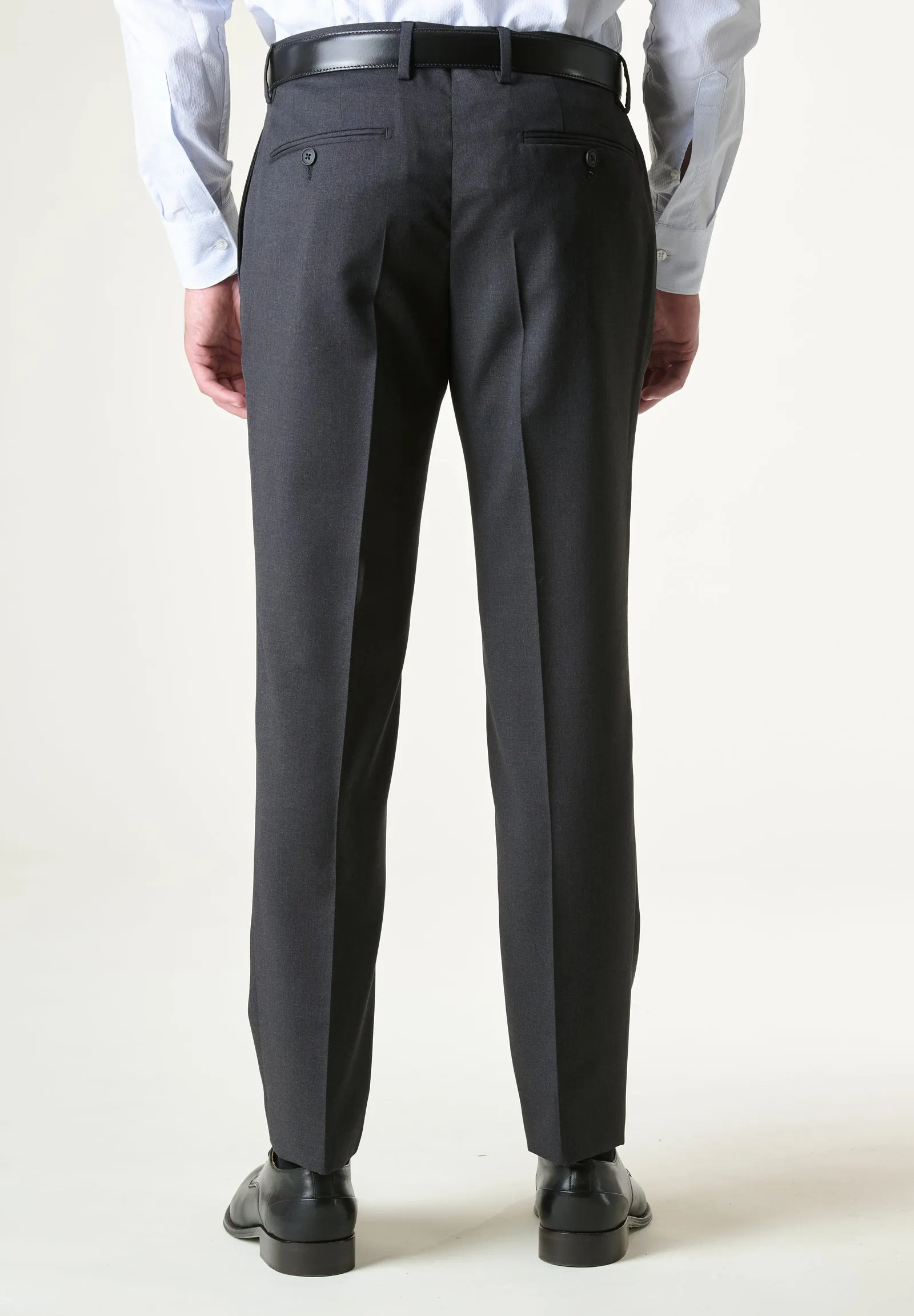 Anthracite 100s custom four seasons trousers