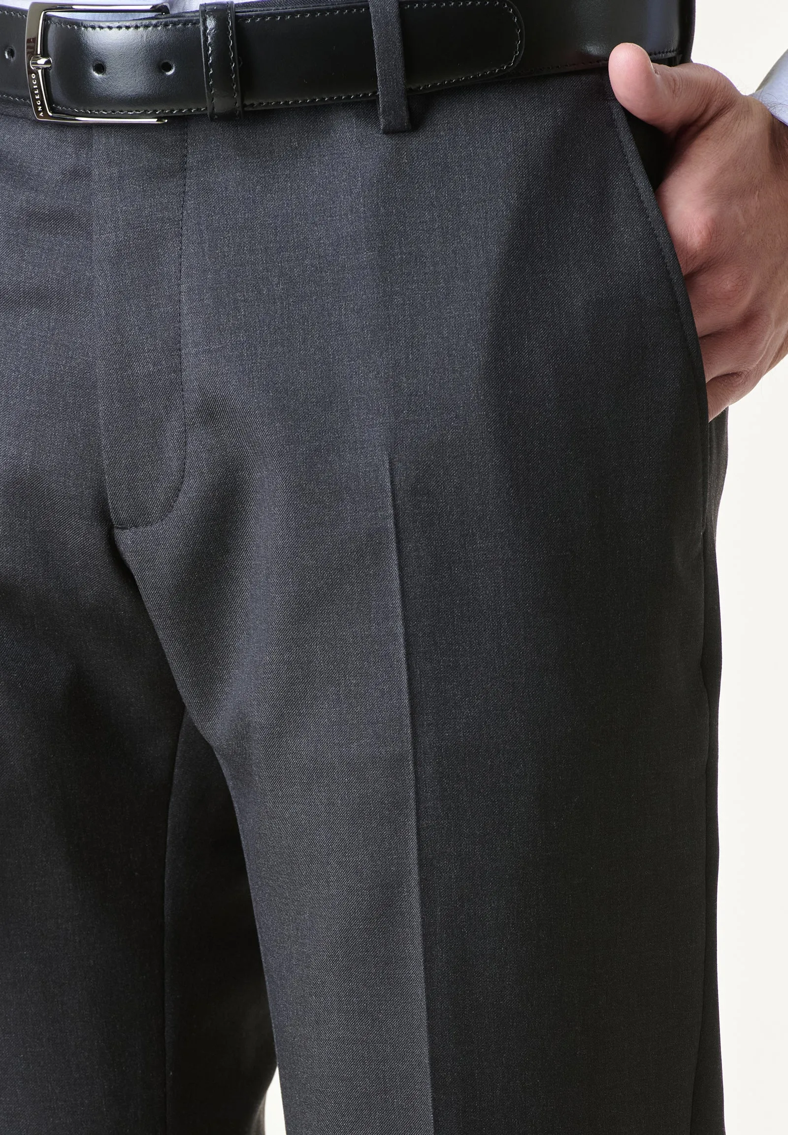 Anthracite 100s custom four seasons trousers