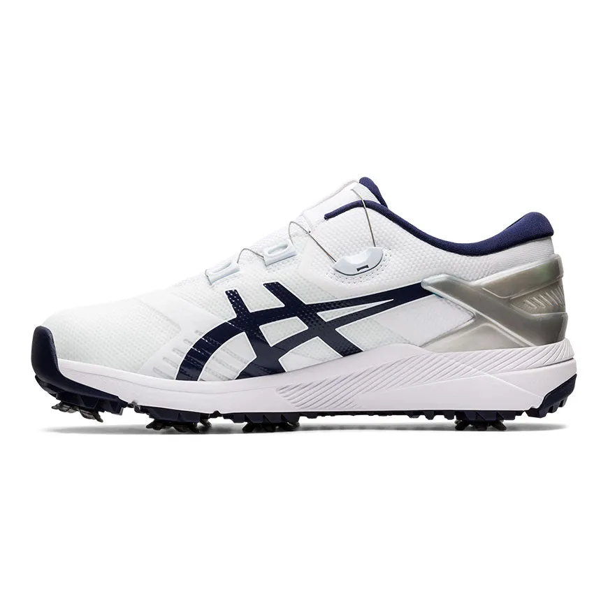 Asics White/Peacoat Golf Shoes On-Sale