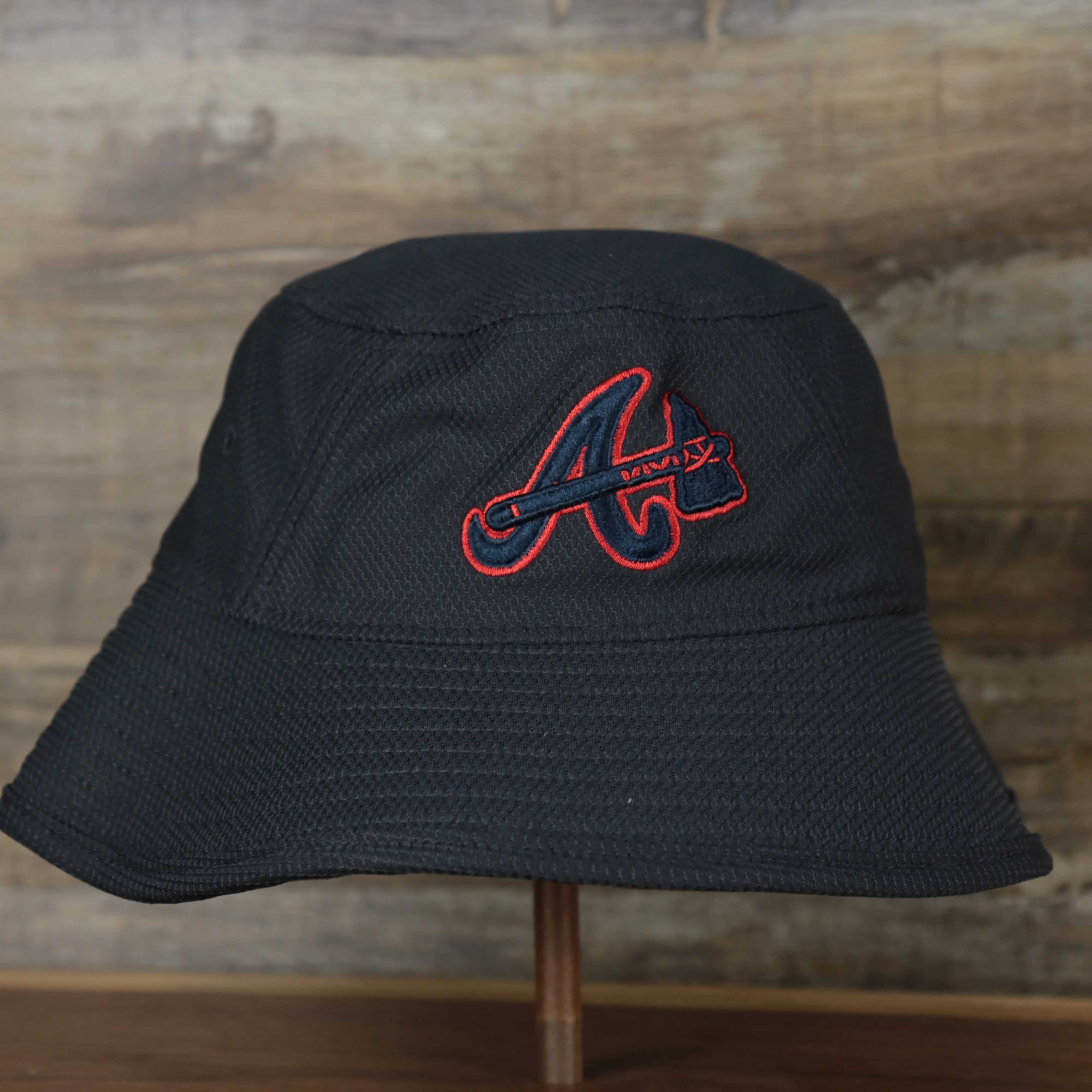 Atlanta Braves 2022 MLB Spring Training Bucket Hat in Navy | Official Onfield Merchandise