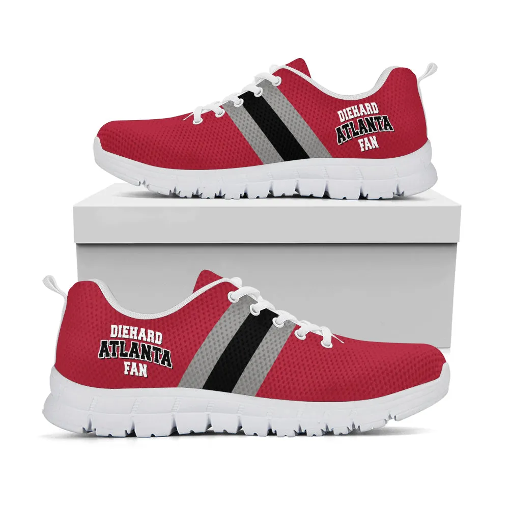 Atlanta Fan Sports Running Shoes White