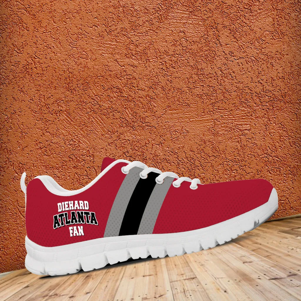 Atlanta Fan Sports Running Shoes White