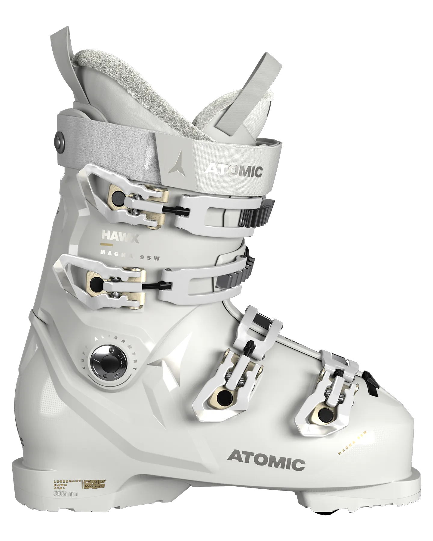 Atomic Hawx Magna 95 Gripwalk Women's Ski Boots White 2024