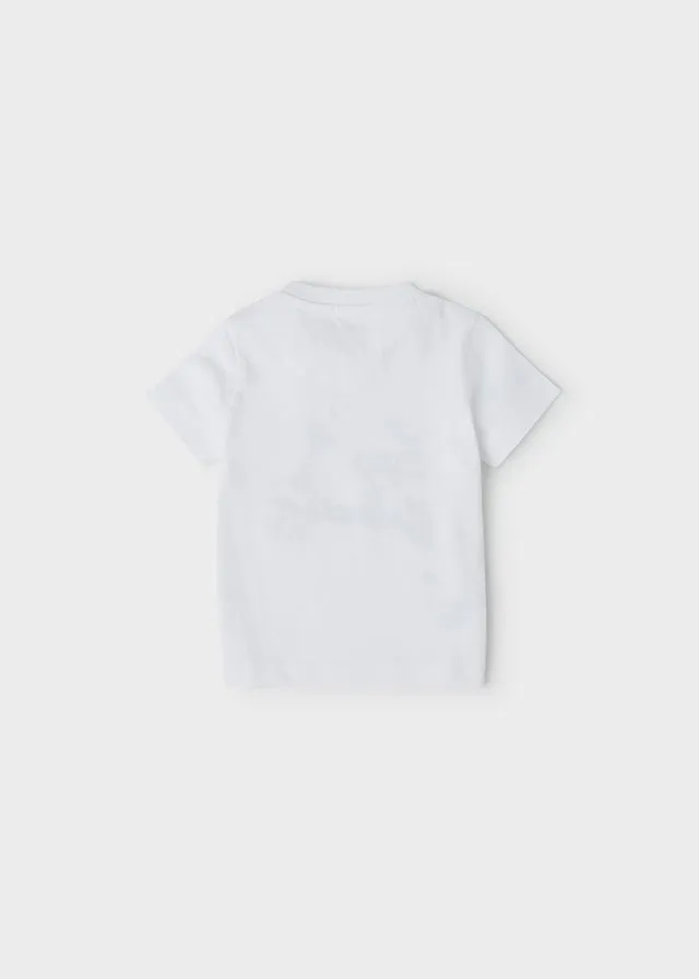 Baby boy's white t-shirt