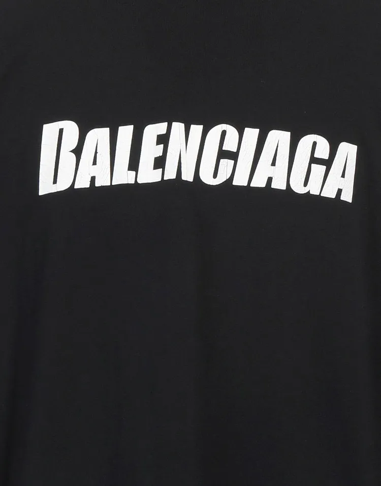 Balenciaga Long Sleeve T-shirt with Logo - Luxury