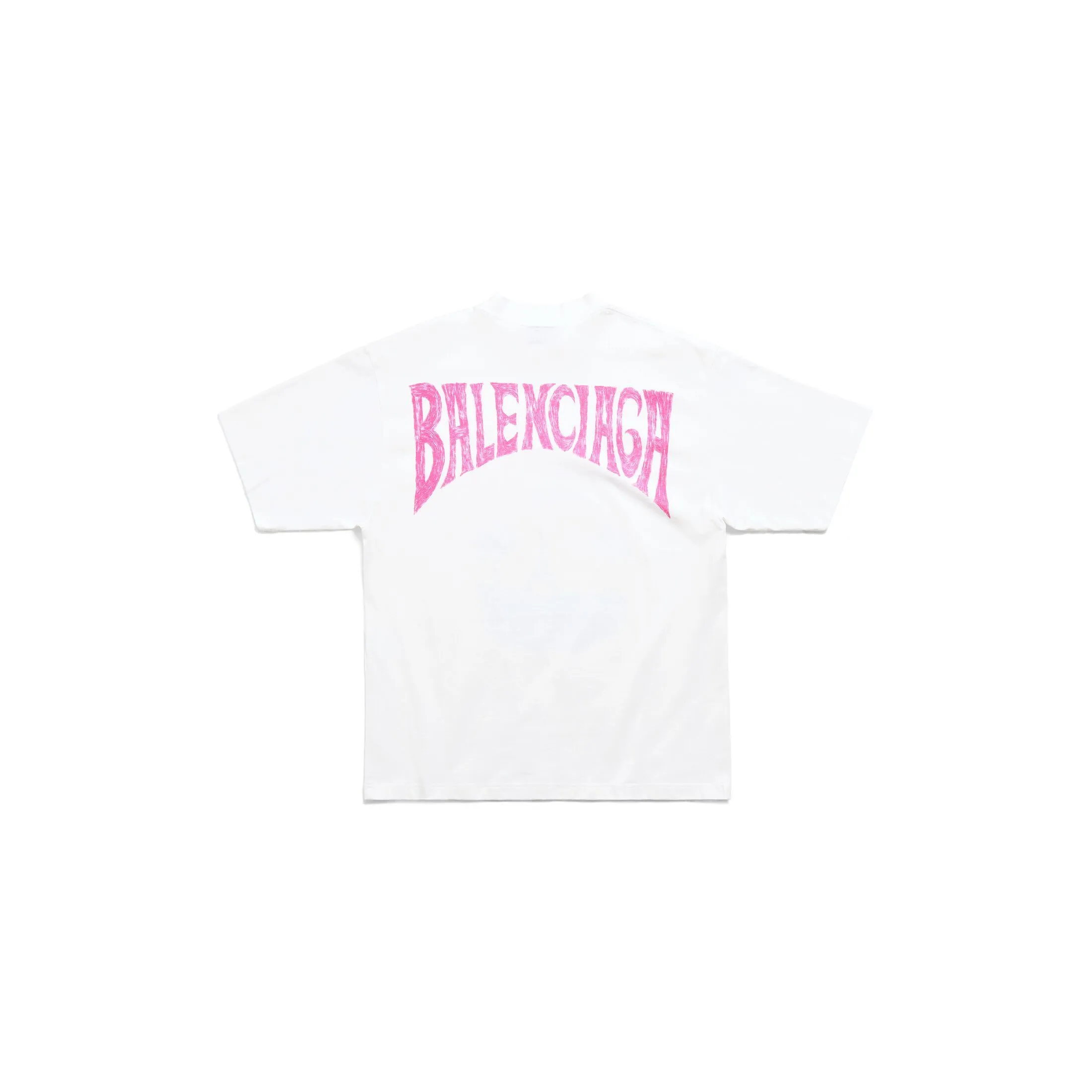 Balenciaga Paris Tropical T-shirt Medium Fit - White | Shop Now!