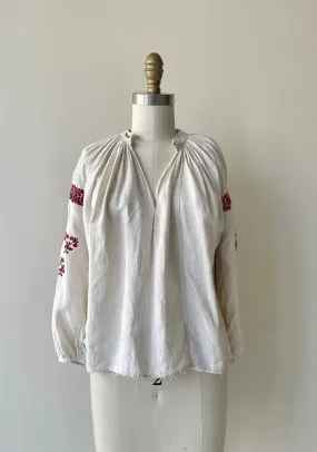 Balkan Folk Blouse 1930s - Traditional Clothing | Vintage Style