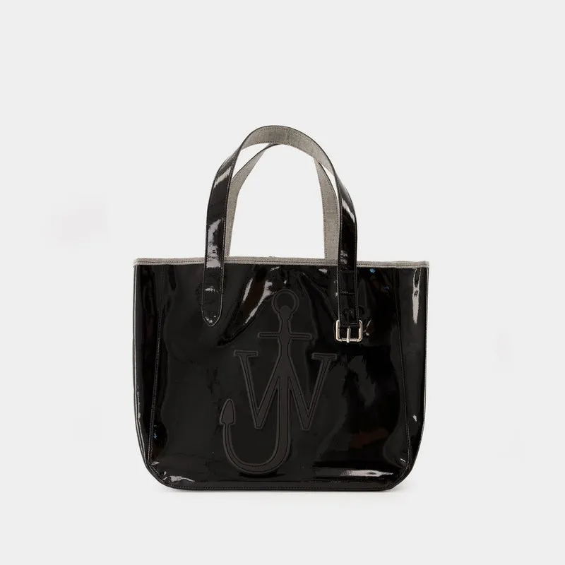 Belt Tote Shopper Bag - J.W. Anderson - Cotton - Black