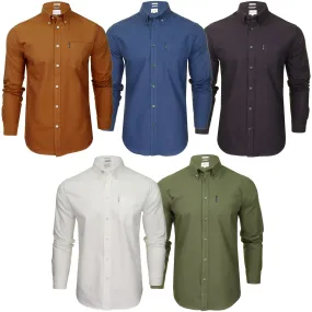 Ben Sherman men's oxford shirt with long sleeves.