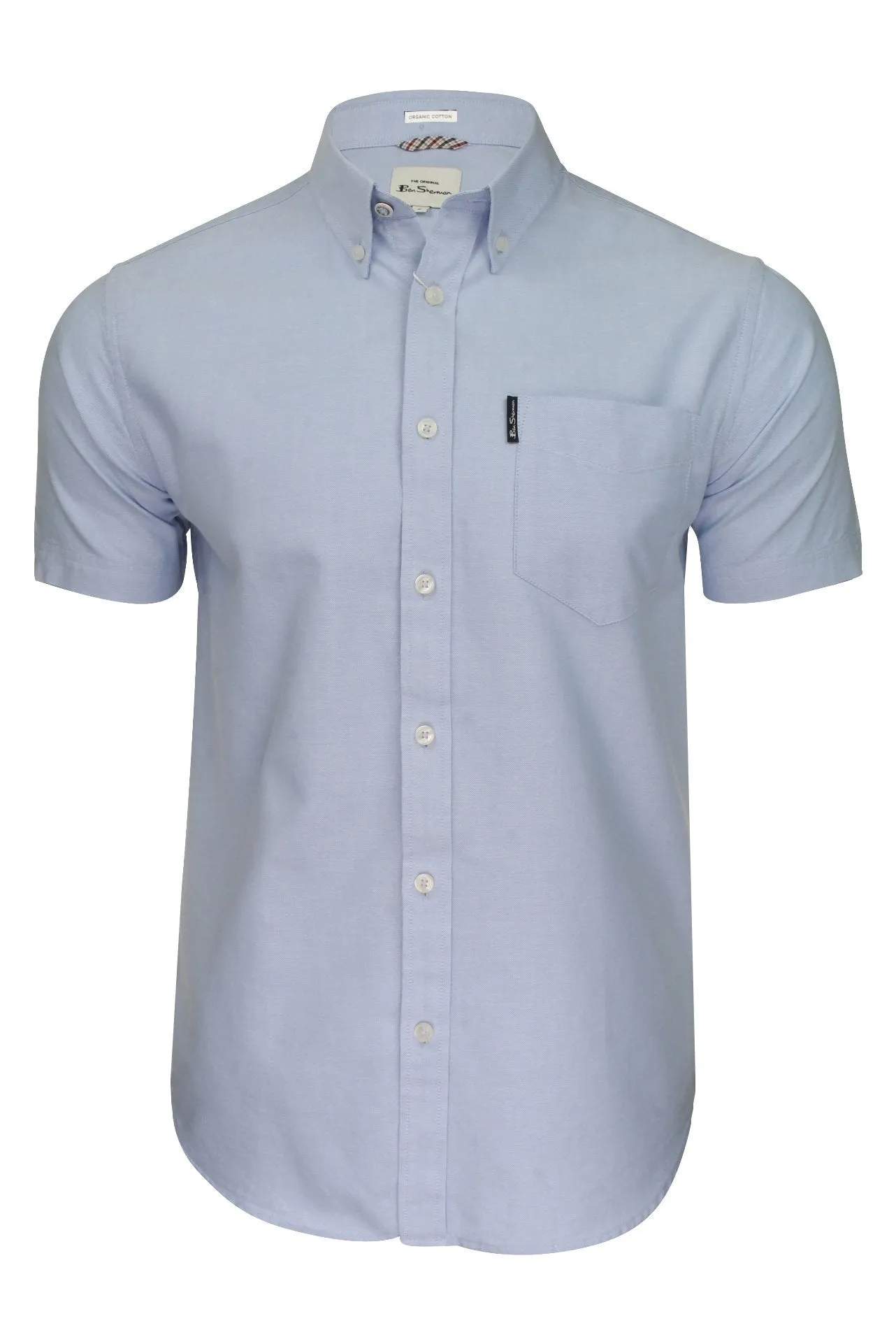 Ben Sherman Men's Short Sleeve Signature Oxford Shirt.