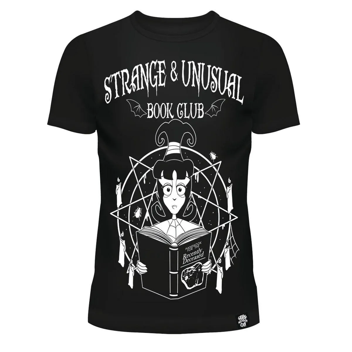 Black and White Strange Unusual T-Shirt