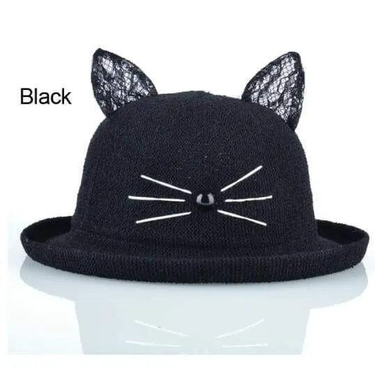 Black Hat Drag Kitten