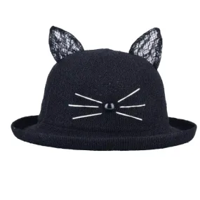 Black Hat Drag Kitten