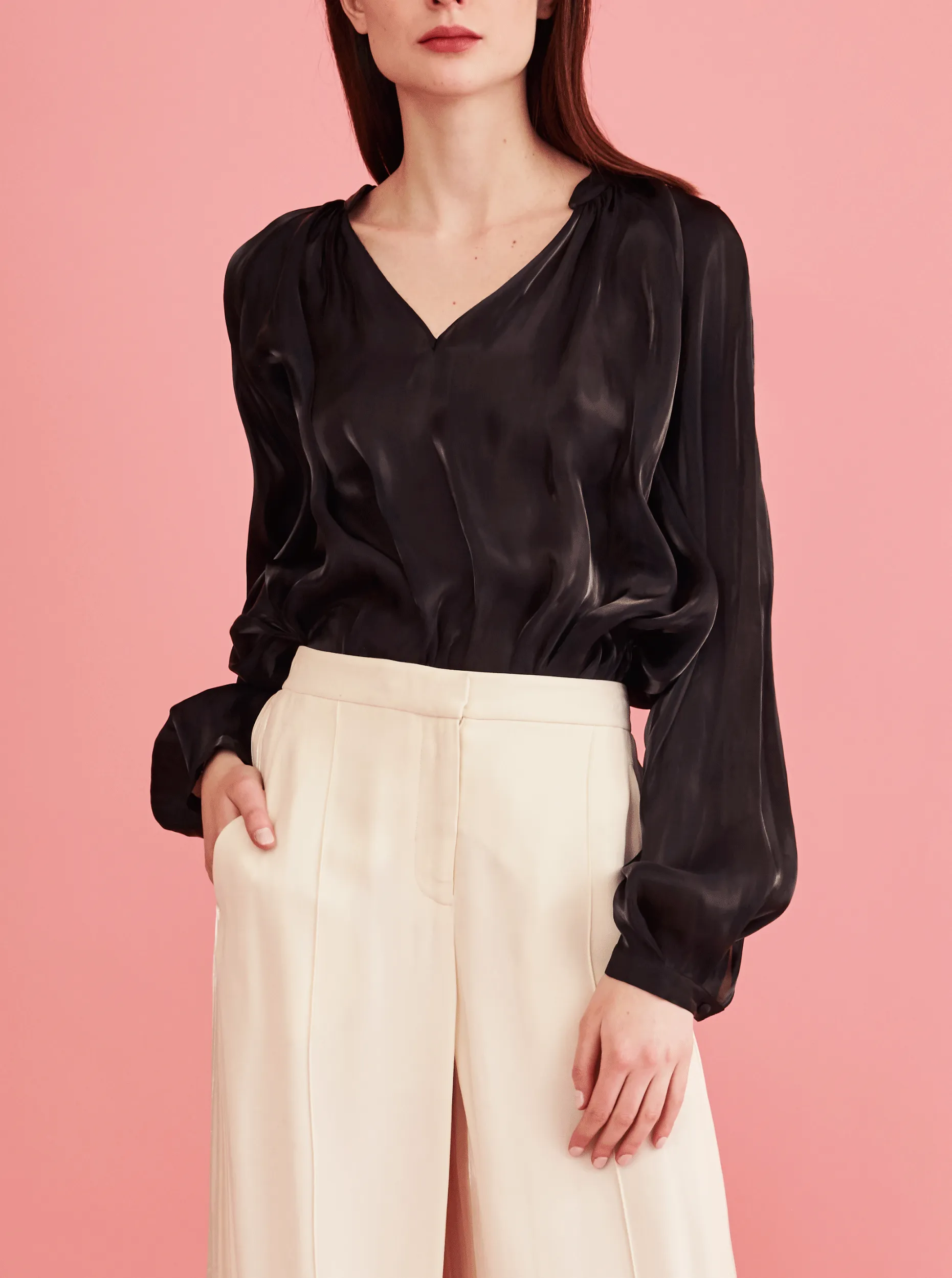 Black Suki Blouse