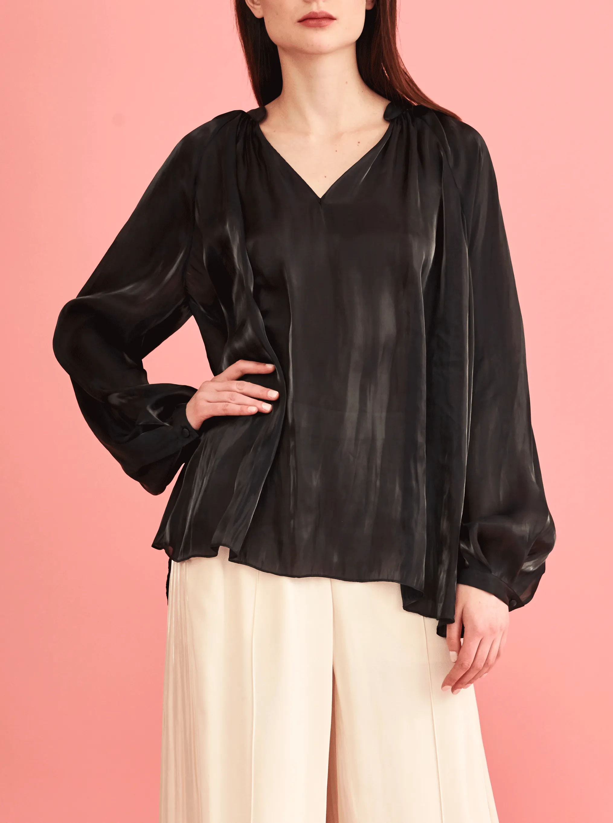 Black Suki Blouse