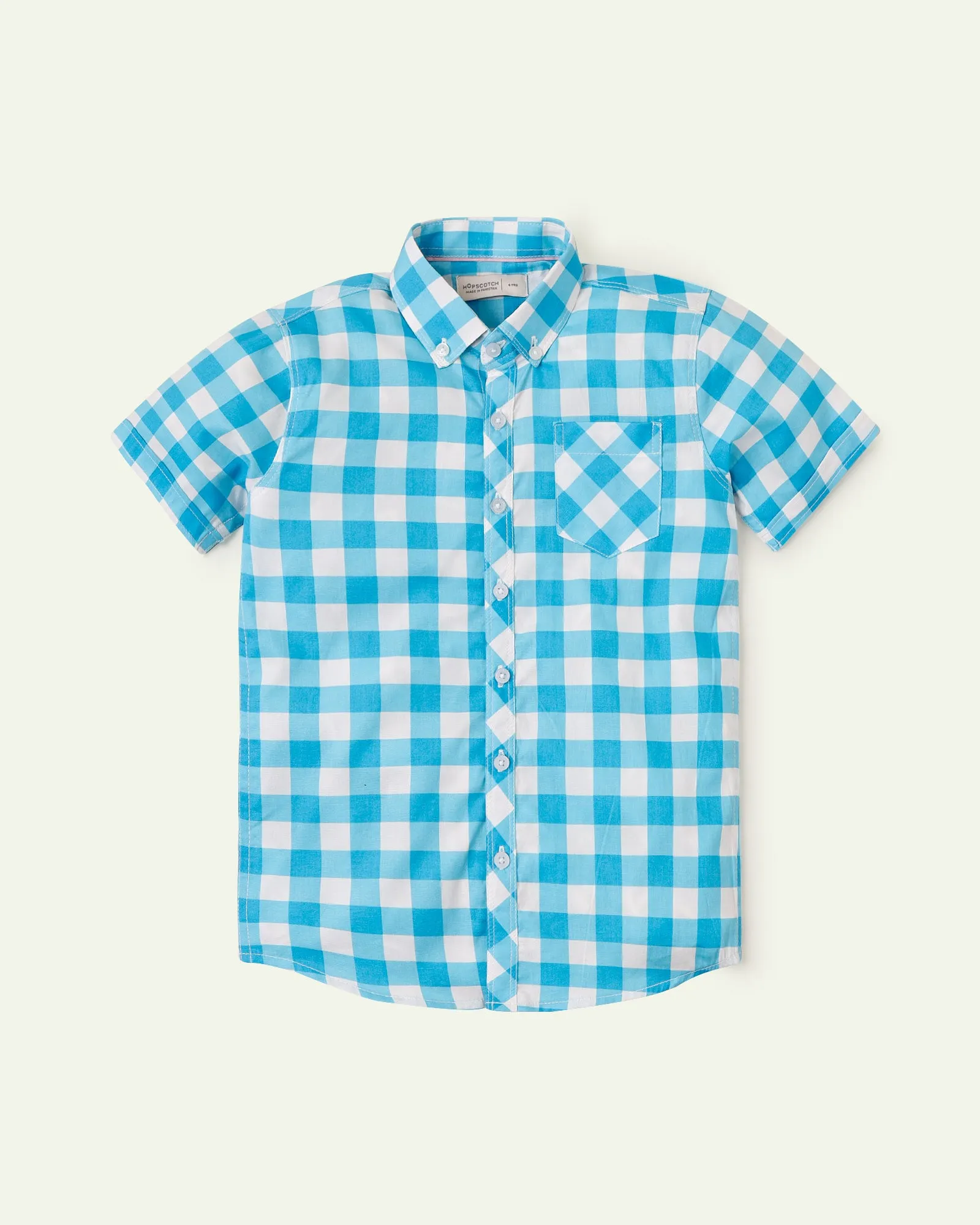 Blue Checked Shirt