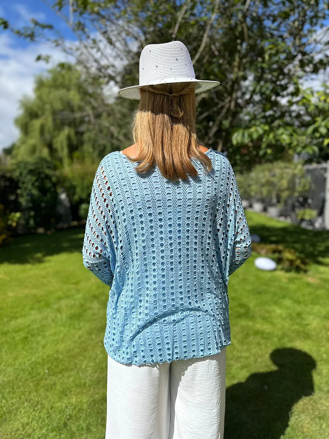 Blue Light Multi Hole Top - Finn