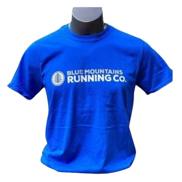 Blue Mountains Running Co Women's T-Shirt - Royal Blue