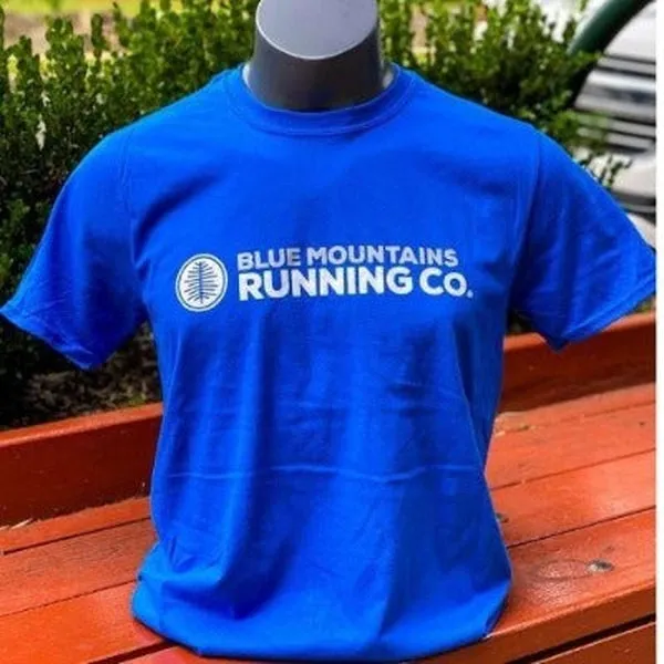 Blue Mountains Running Co Women's T-Shirt - Royal Blue