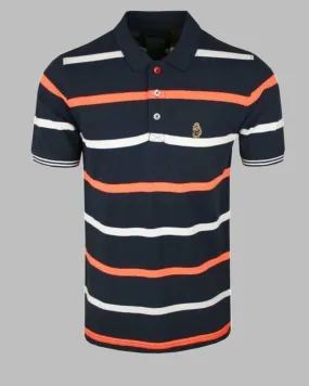 Blue Polo Stripe NEW MEAD Navy