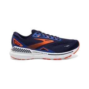 Brooks Adrenaline GTS 23 - Peacoat/Orange/Surf the Web - Men's