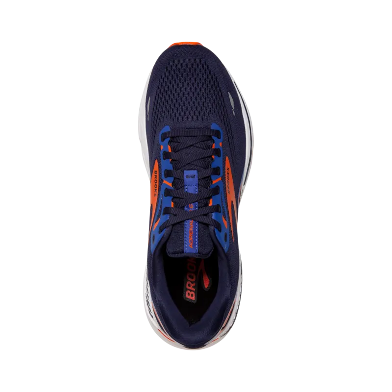 Brooks Adrenaline GTS 23 - Peacoat/Orange/Surf the Web - Men's