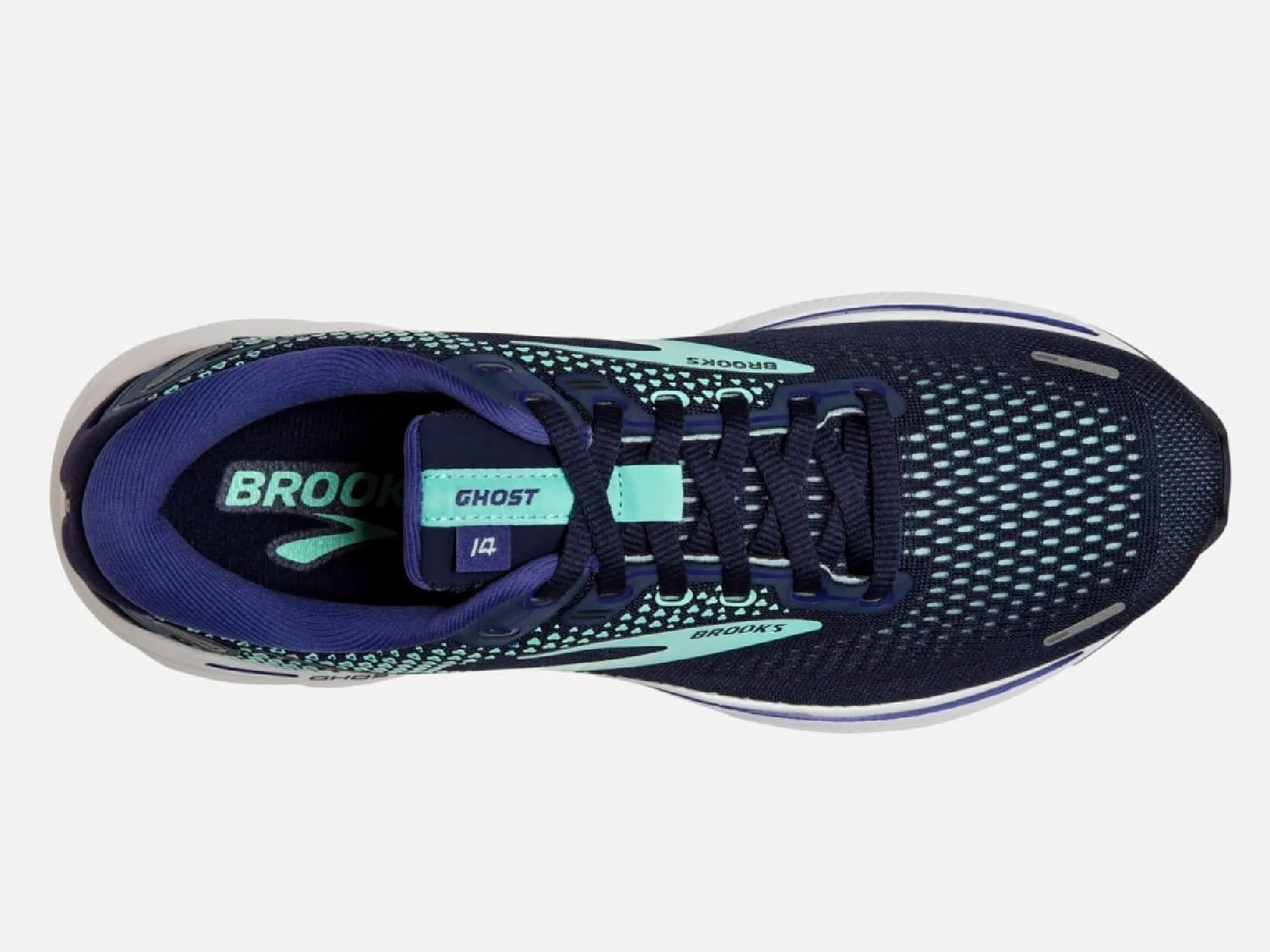 Brooks Ghost 14 Women's Running Shoe - Style 120356 1B 446