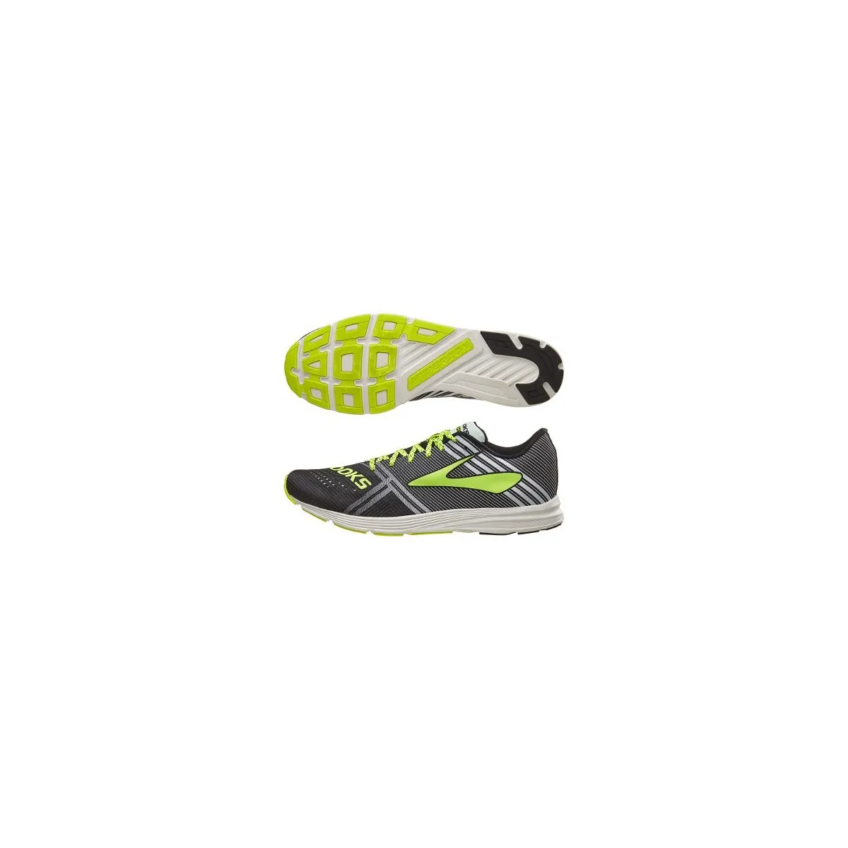 Brooks Hyperion Black Flouro Shoes