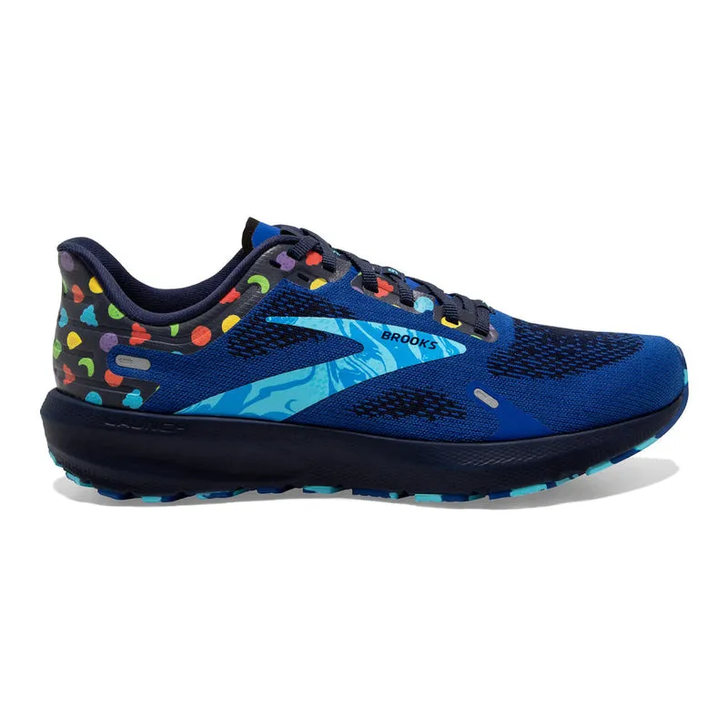 Brooks Launch 9 Women's Running Shoes - Blue/Peacoat/Yellow - Size 5 B Medium