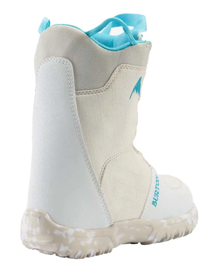 Burton Grom Boa Kids Snowboard Boots - White - 2023