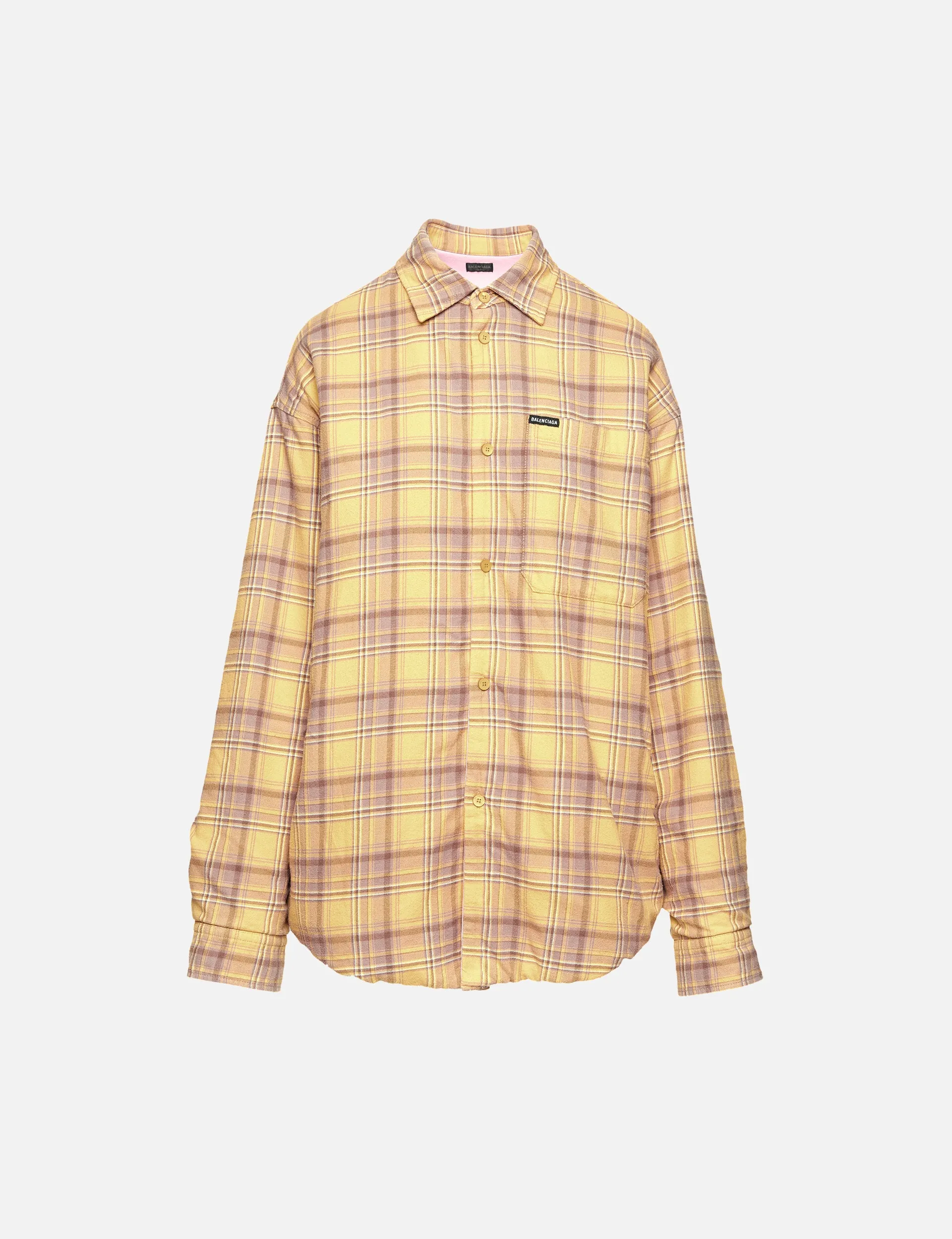 Button down shirt with lining