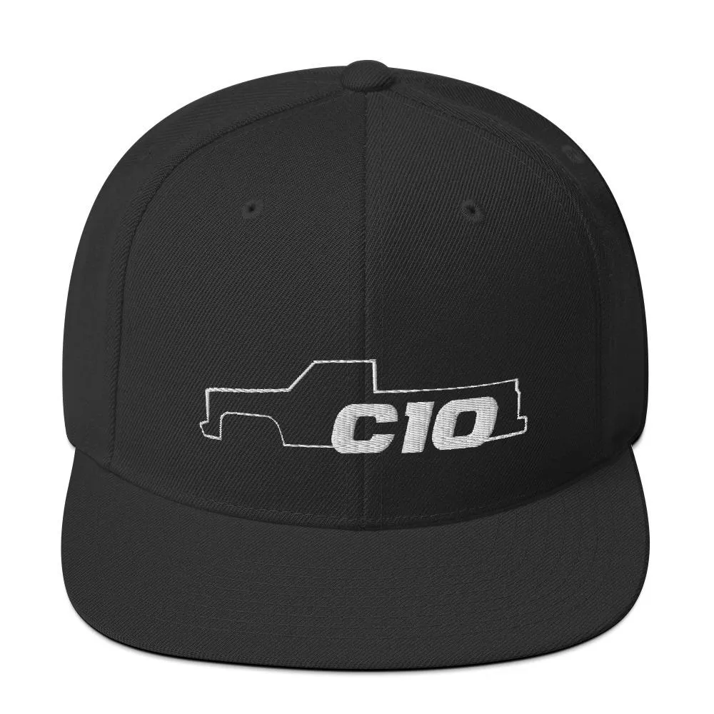 C10 Squarebody Square Body Snapback Hat