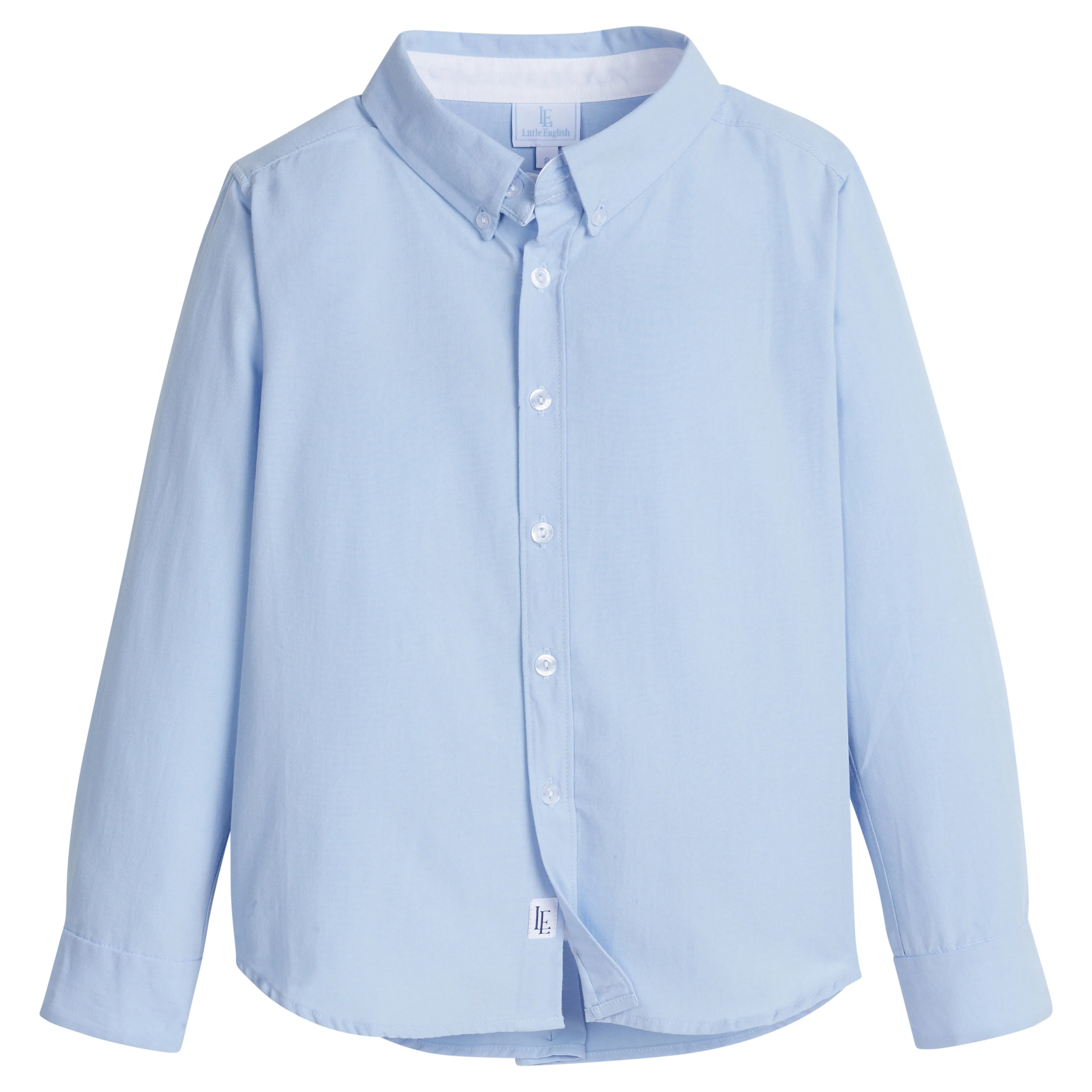 Chambray button-down shirt