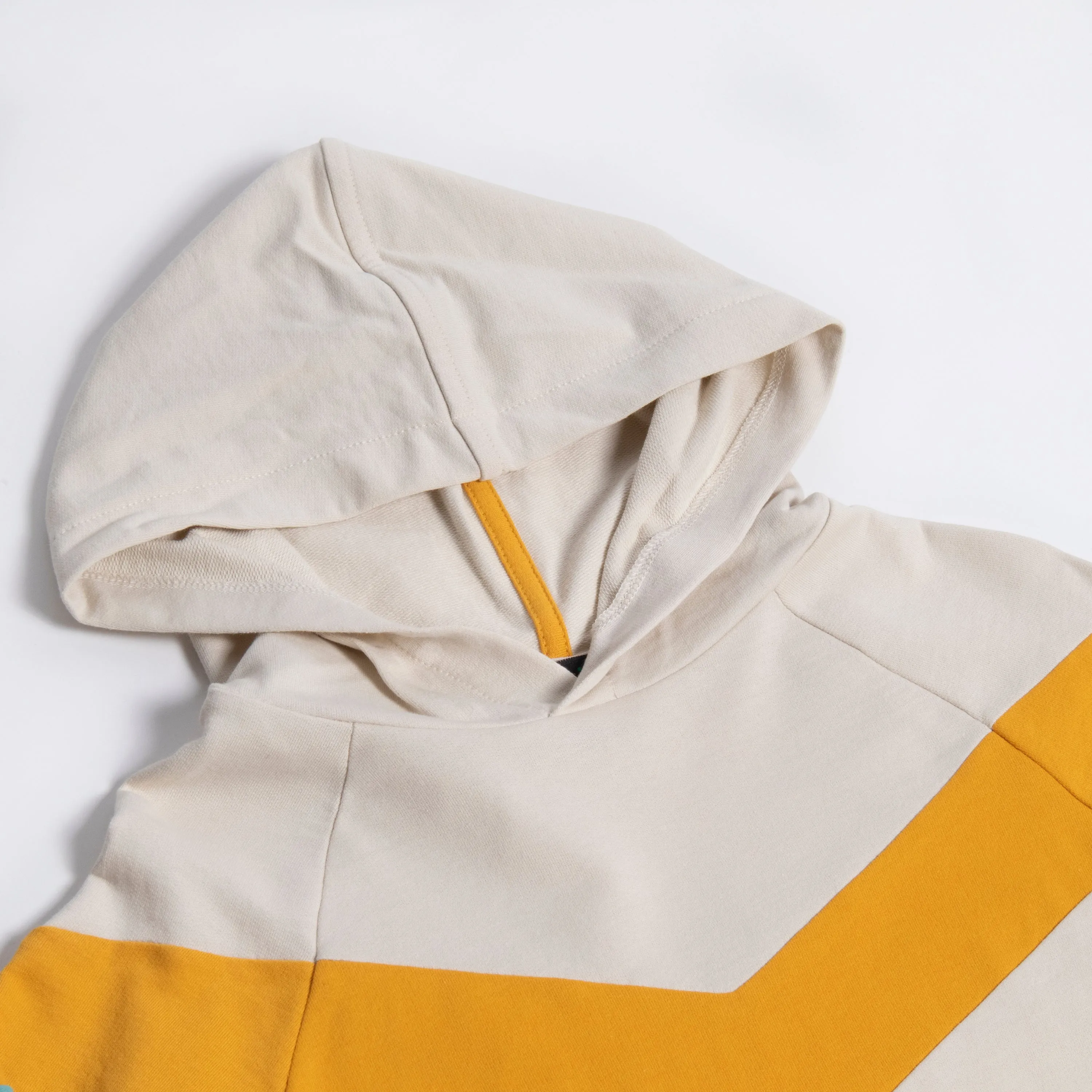 Chevron Color Block Hoodie