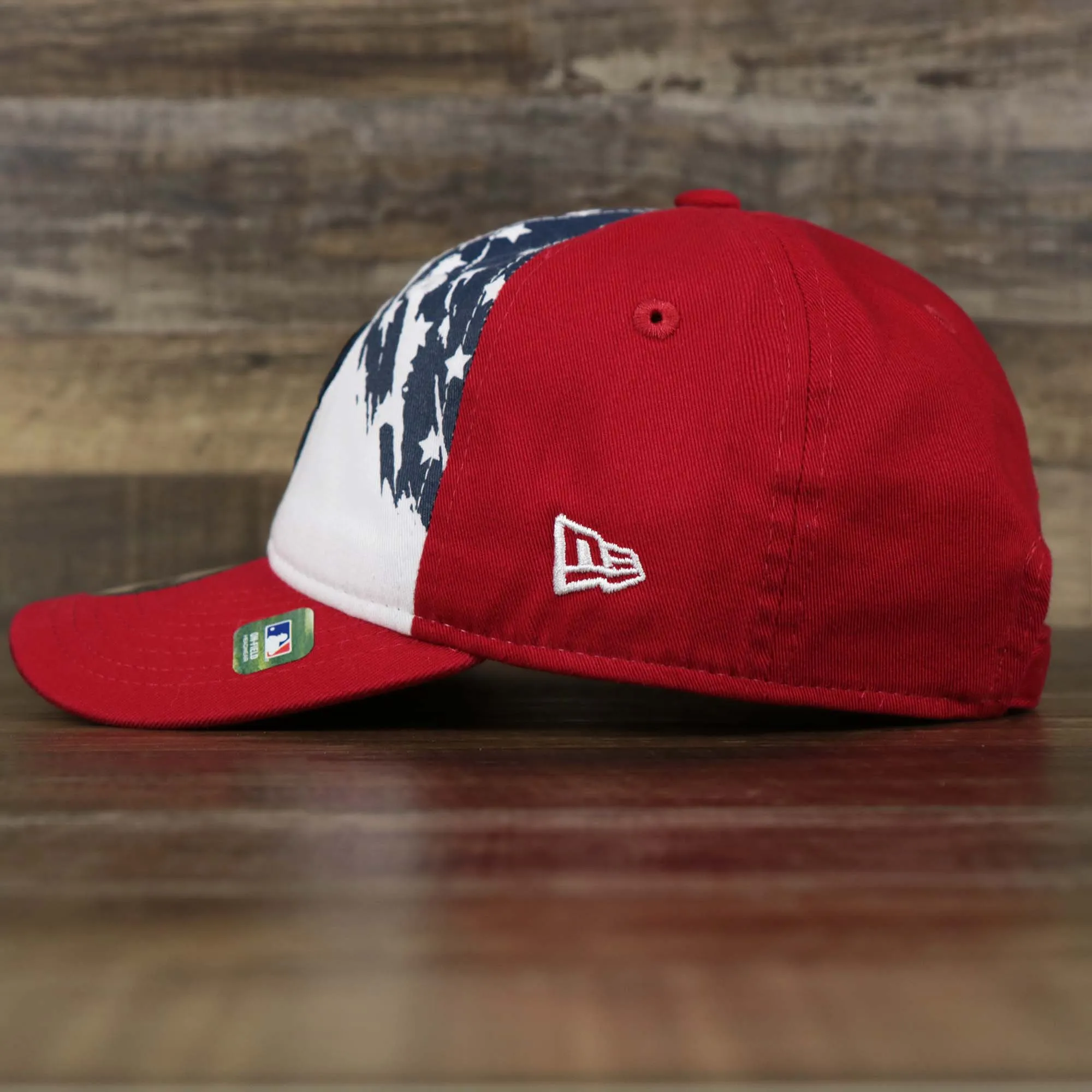 Child Phillies 2022 4th of July Stars And Stripes Red Dad Hat | 9Twenty