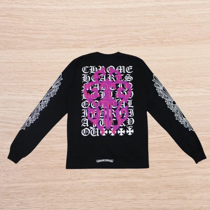 Chrome Hearts Long Sleeve Logo T-Shirts