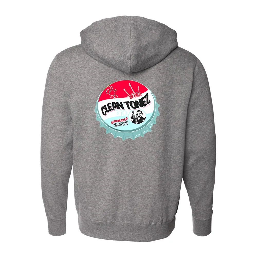 Clean Tonez Bottle Cap Zip-Up Hoodie (Unisex)