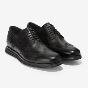 Cole Haan Men's OriginalGrand Wingtip Black/Black CI27984