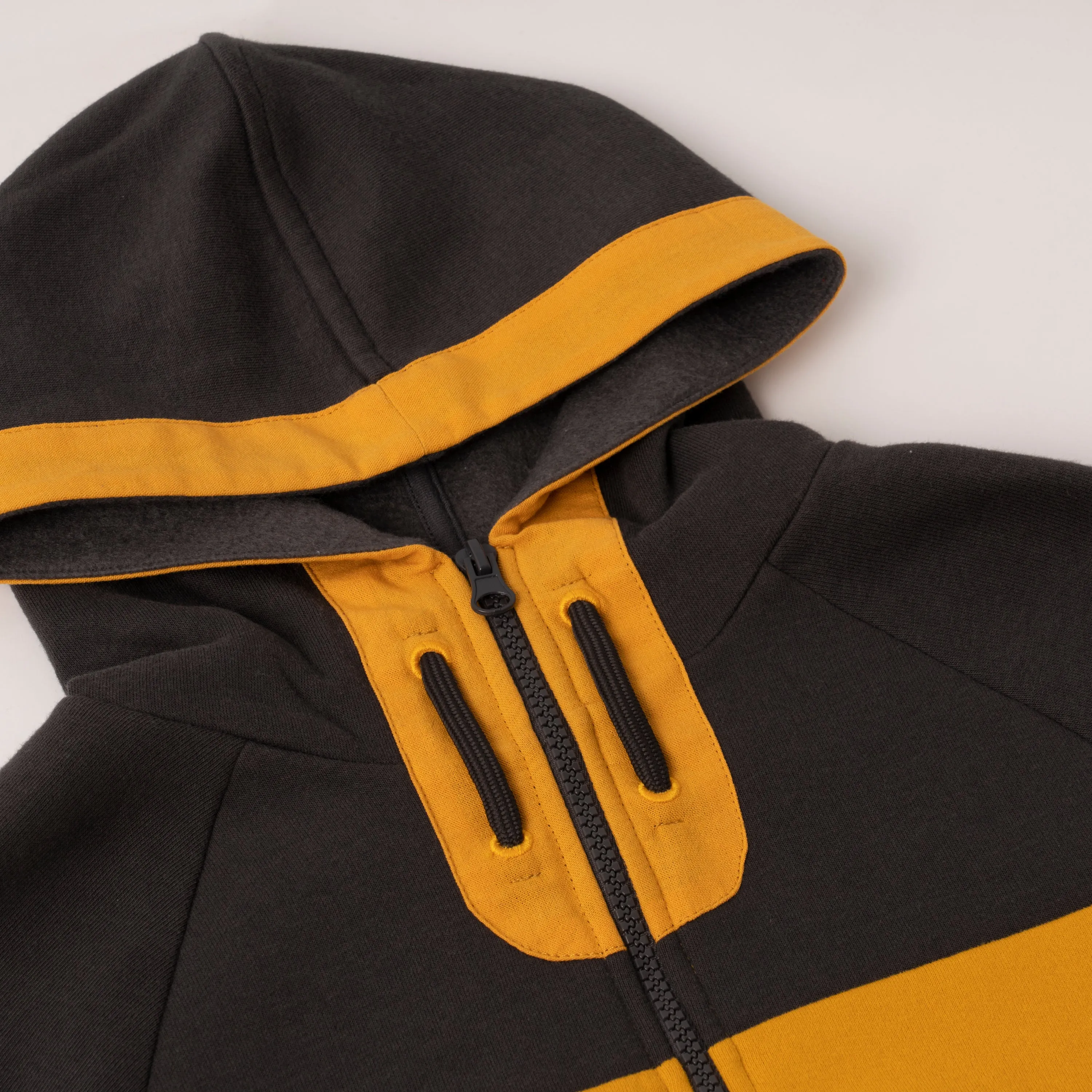 Color Block Half Zip Hoodie