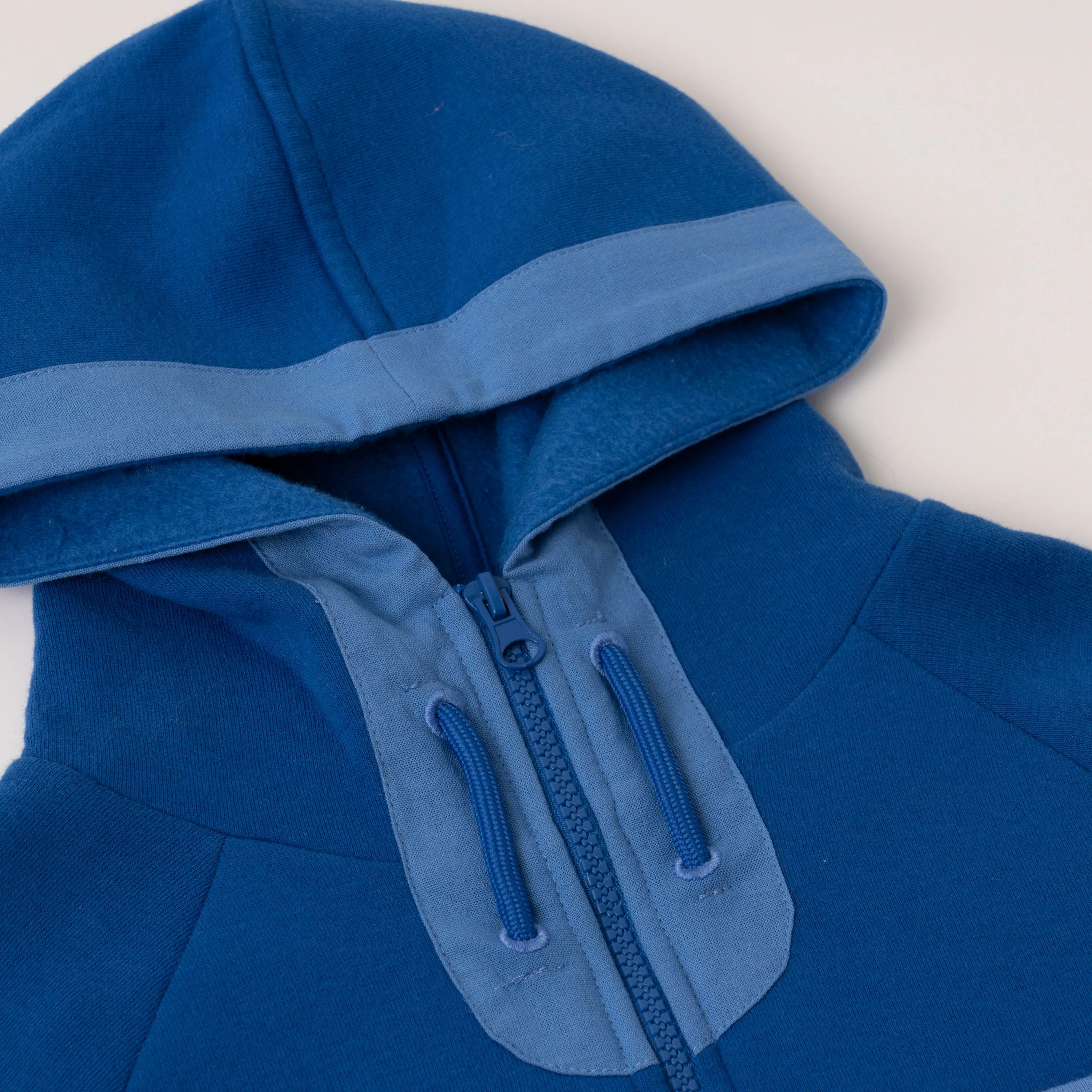 Color Block Half Zip Hoodie