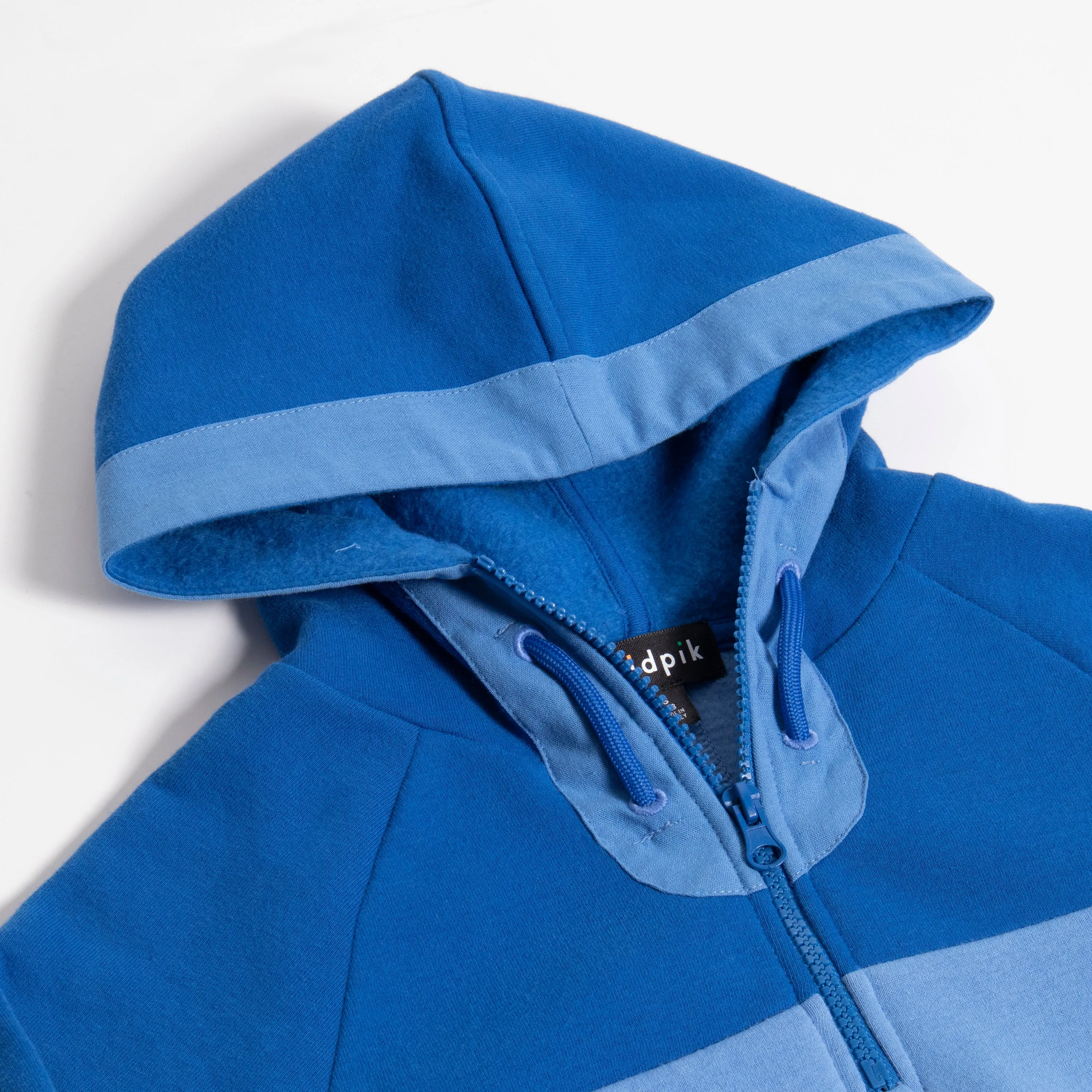 Color Block Half Zip Hoodie